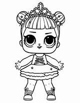 Coloring Lol Pages Dolls Doll Cool sketch template