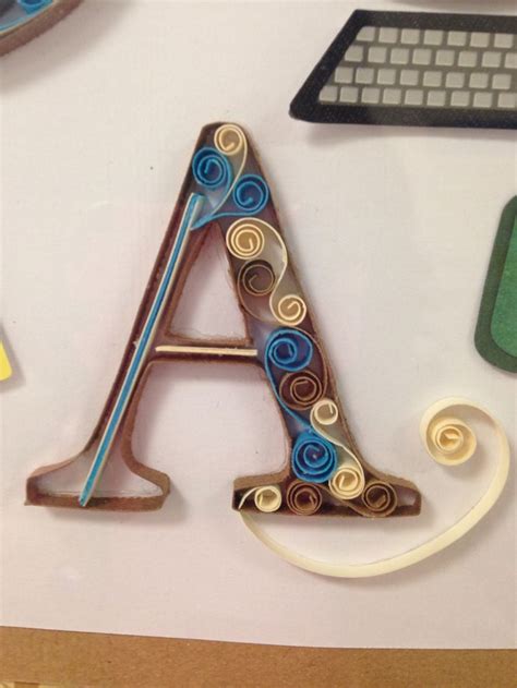 letter  quilling quilling  amy pinterest letters  quilling