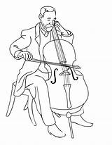 Cello Musical Muzyczne Kolorowanki Instrumenty Dla Ausmalbilder Getdrawings Instrumen Vivaldi Ausmalbild Preschoolers sketch template