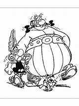 Coloring Pages Asterix Obelix sketch template