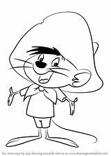 Speedy Gonzales Animaniacs Looney Tunes Drawingtutorials101 Sketches Tutorials sketch template