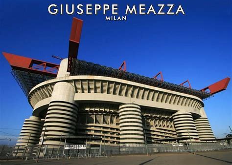 giuseppe meazza inter milan ac milan soccer stadium football stadiums milan museum