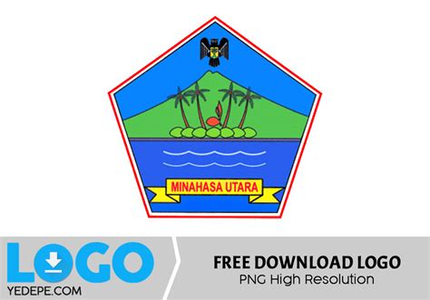 logo kabupaten minahasa utara   logo format png