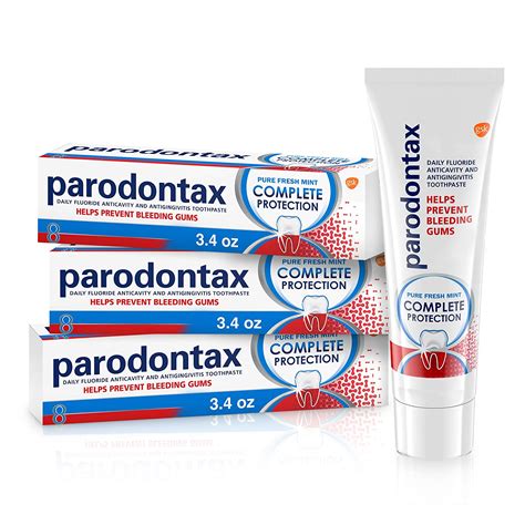 parodontax complete protection toothpaste  bleeding gums gingivitis