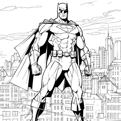 superhero coloring pages batman coloring page bubakid vrogueco