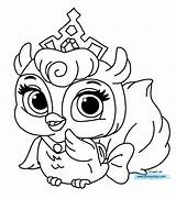 Pets Palace Coloring Pages Pet Disney Princess Puppy Drawing Printable Fern Print Color Book Owl Kids Aurora Cartoons Disneyclips Animals sketch template