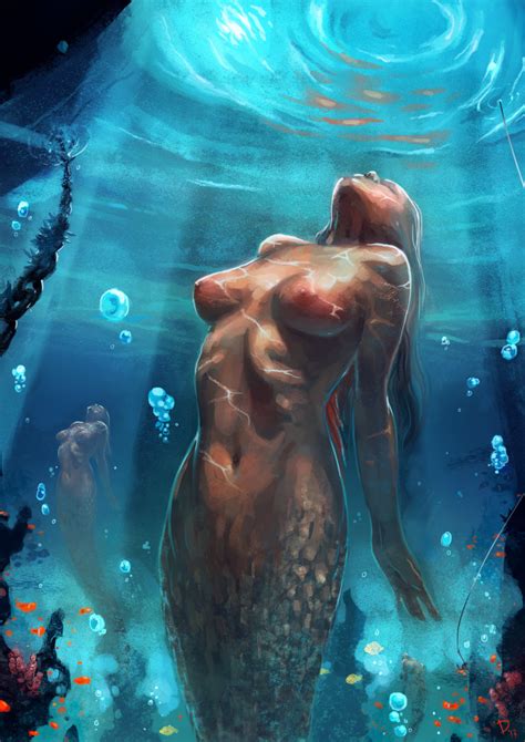 rule 34 breasts bubble female marine merfolk nipples nude solo focus