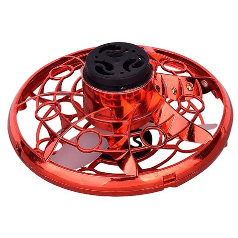 flying spinner creative inductive motion flying toy hand operated drone