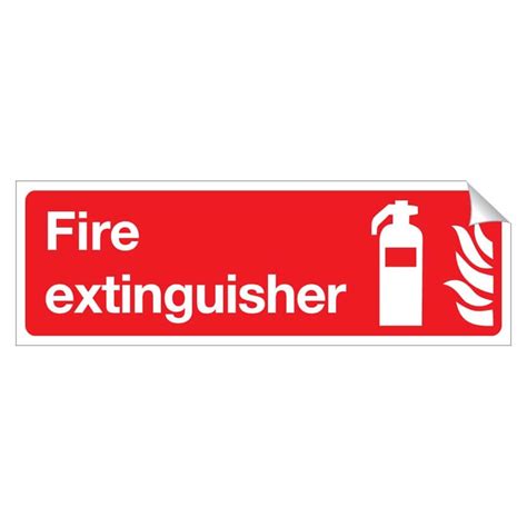 fire extinguisher   mm sticker