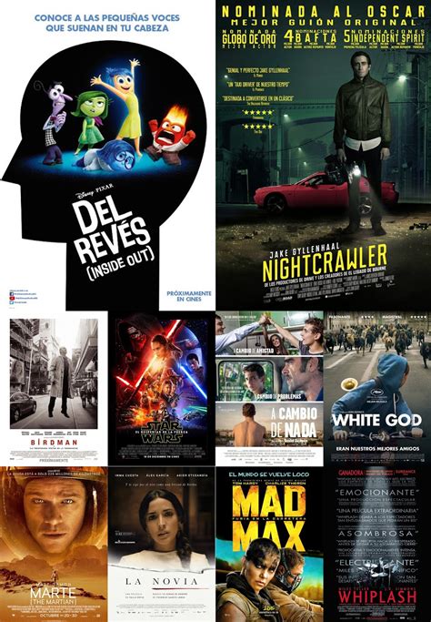 cine de patio top ten mejores películas 2015