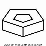 Prism Pentagonal Prisma Ultracoloringpages sketch template