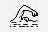 Swimming Clipart Drawing Clip Pool sketch template