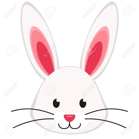 clipart easter bunny face   cliparts  images