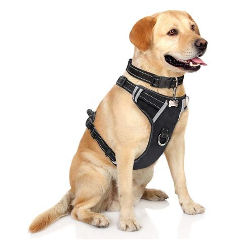 winsee dog harness  pull pet harnesses  dog collar adjustable