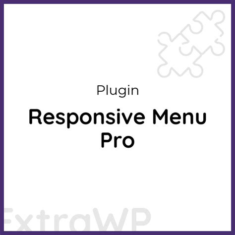 responsive menu pro extrawp
