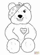 Pudsey Bear Coloring Pages Printable Activities Colouring Sitting Children Need Template Open Drawing Kids Categories Crafts sketch template