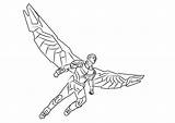 Falcon Captain Drawingtutorials101 sketch template