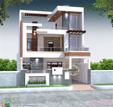 bhk  square feet modern home kerala home design bloglovin