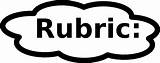 Rubric Sign Clip Used Clker Rubrics Word Clipart Large Writing sketch template