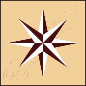 moravian star stencil