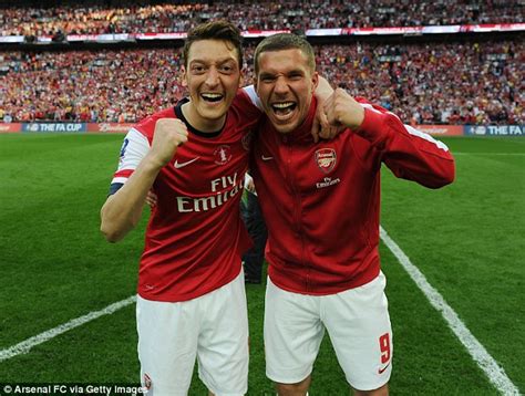Arsenal Stars Mezut Ozil And Lukas Podolski In Adidas Ad For Battle