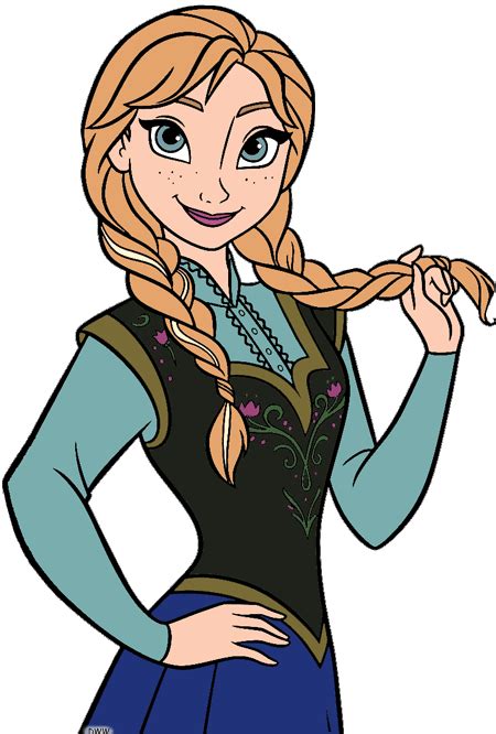 Anna Clip Art From Frozen Disney Clip Art Galore