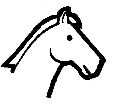 animal stronger horse head coloring  print kentscraft