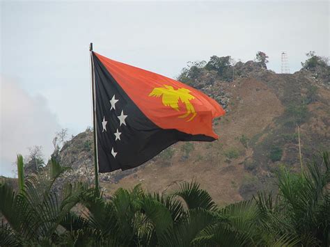 graafix flag  papua  guinea