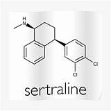 Chemical Zoloft Sertraline sketch template