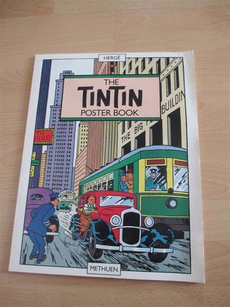 tintin poster book city  catawiki