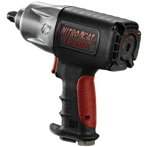 Nitrocat 1200 K 1 2 Inch Composite Air Impact Wrench With Twin Clutch