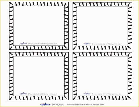 printable note cards template     blank printable game