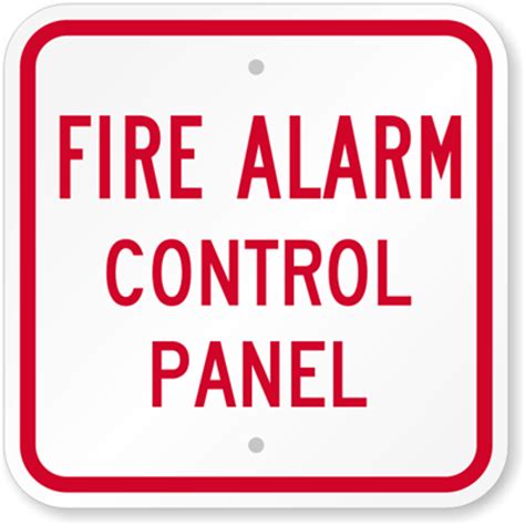 fire alarm control panel sign sku   mysafetysigncom