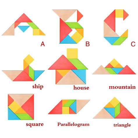tangrams printables printable word searches