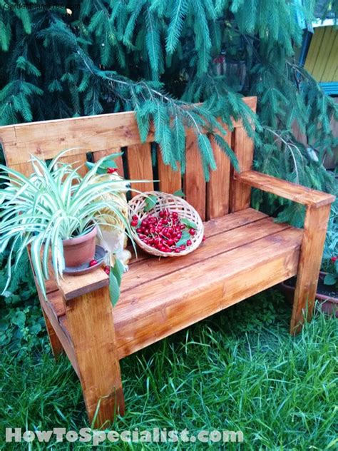 simple garden bench plans free garden plans how to