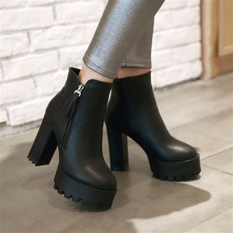 buy 2016 sexy high heel platform women s boots winter