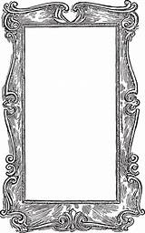 Frame Clip Victorian Clipart Vintage Frames Vector Wood Borders Cliparts Border Wooden Graphic Antique Nouveau Oval Illustrator Library Clipartix Style sketch template