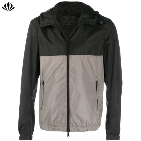 custom mens polyester lightweight windbreaker jacket mens  tone hooded jacket buy mens