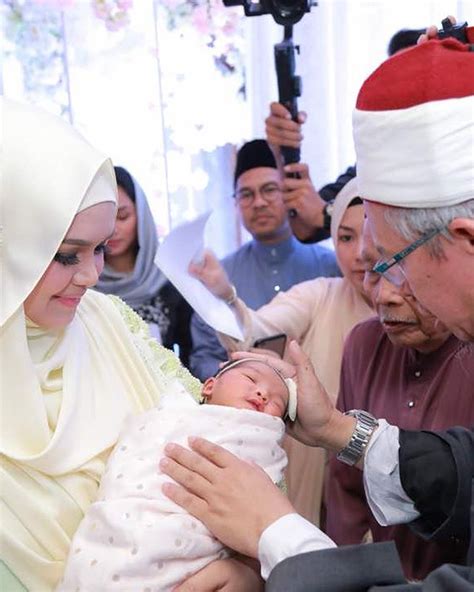 [photos] meet siti aafiyah the adorable and cute first born daughter