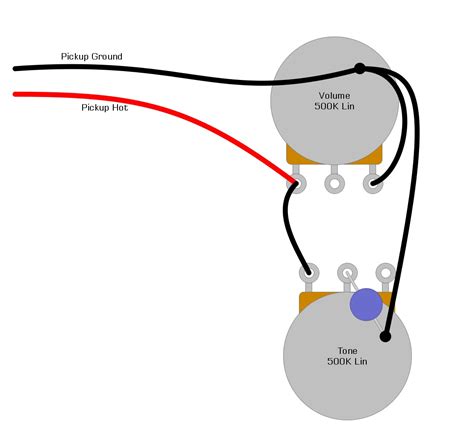 humbucker  volume  tone wiring diagram collection faceitsaloncom
