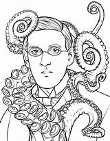 Cthulhu Lovecraft sketch template