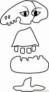 Undertale Coloring Dummy Mad Coloringpages101 Pages sketch template
