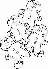 Gingerbread Coloring Pages Man Christmas Printable Color Boy Cookie Ginger Family Men Kids Girl Three Story Bears Cookies Colouring Shrek sketch template