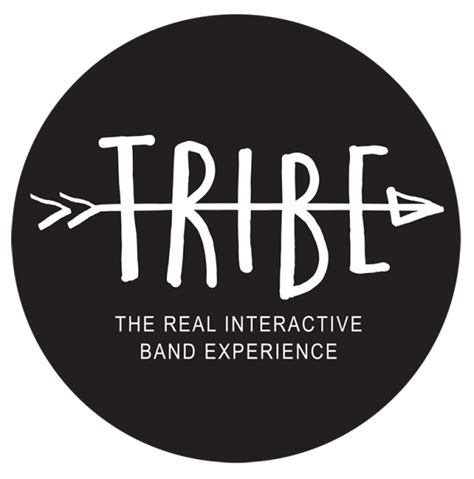 tribe logo circle text tribe
