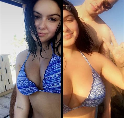 ariel winter twerking her ass in a thong bikini