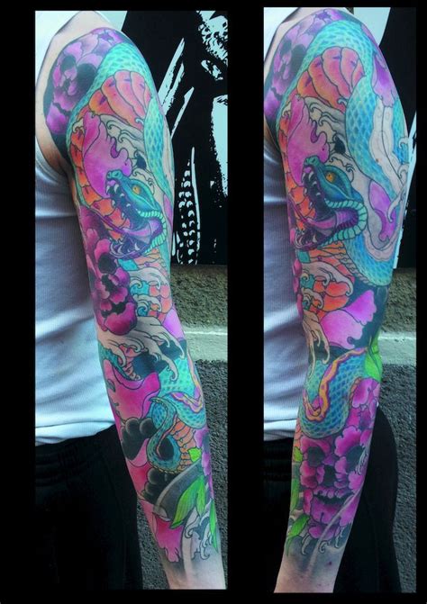 11 best bright sleeve tattoos for women images on