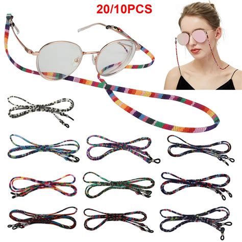 eeekit 20 10pcs glasses strap eyewear retainer sunglasses straps chain