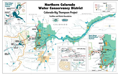 map of the colorado big thompson project the largest trans basin water