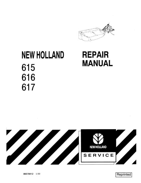 holland  disc mowers service repair manual  repair manual store