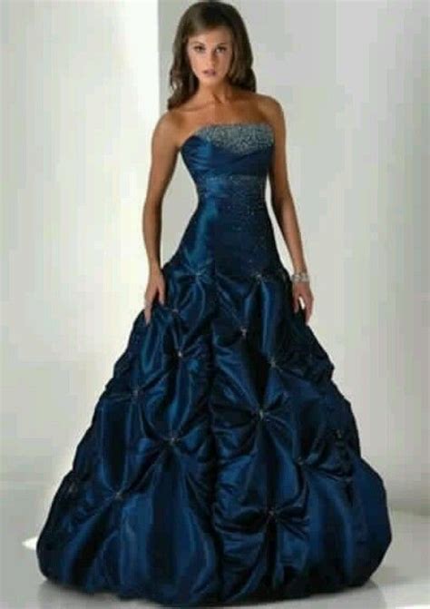 midnight blue ball gown  sparkle   top evening dresses dresses ball gowns prom